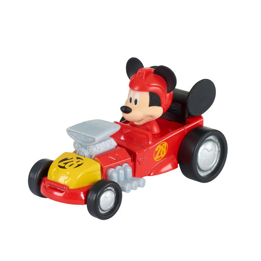 Disney Junior Mickey Mouse's Funhouse 3" Inch Die Cast Vehicle, Race Car Mickey Mouse