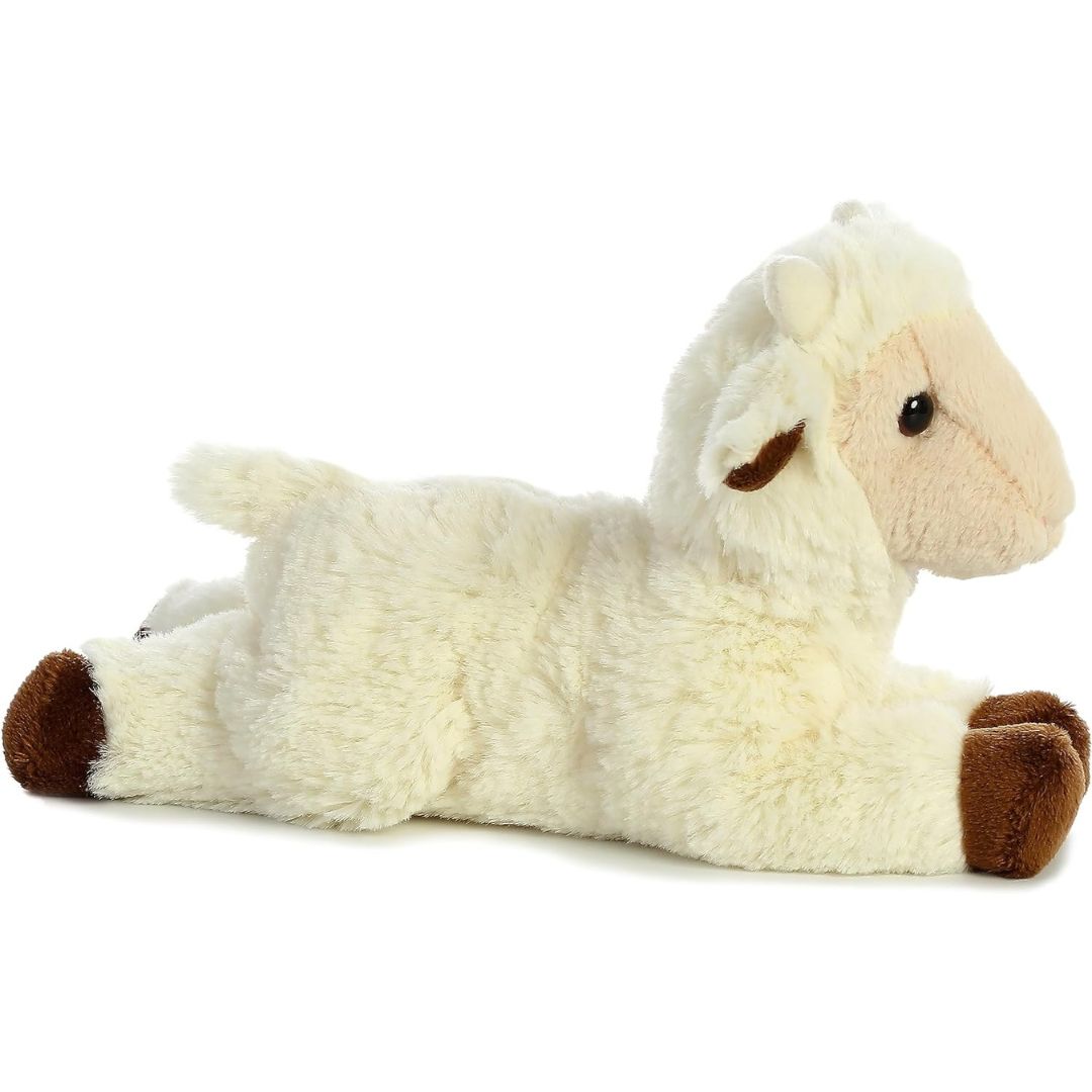 Aurora® Mini Flopsie™ Goat Kid 8 Inch Stuffed Animal Plush