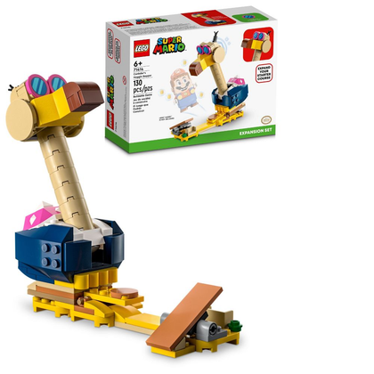 LEGO® Super Mario Conkdor's Noggin Bopper Expansion 71414 Building Toy Set (130 Pieces)