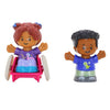 Fisher-Price Little People, Girl in Wheelchair and Boy