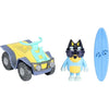Bluey Vehicle and Figure Pack Beach Quad, 2.5-3 Inch Bandit Figure and Surfboard Accessory