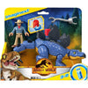 Fisher-Price Jurassic World Toys Dominion Stegosaurus Dinosaur & Dr. Alan Grant