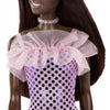 Barbie Glitz Doll, Brunette Purple Polka Dot Dress