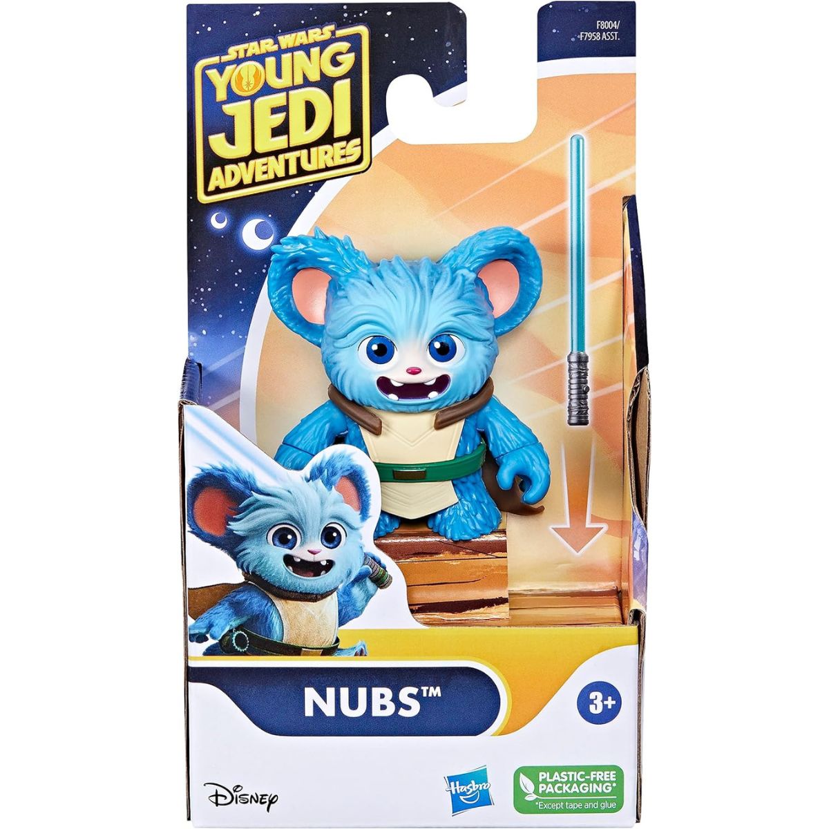 Star Wars: Young Jedi Adventures Nubs 2.5 Inch Action Figure, Ages 3+
