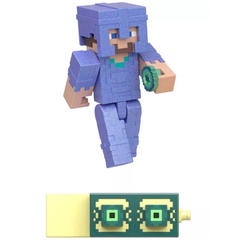 Minecraft Toys 3.25-inch Action Figures Collection, Stronghold Steve