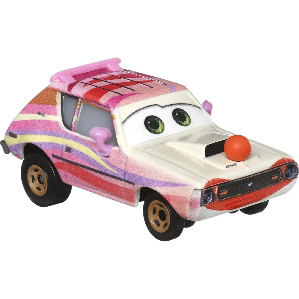 Disney Cars On The Road Greebles The Clown Car Die-Cast Vehicle 1:55 Scale