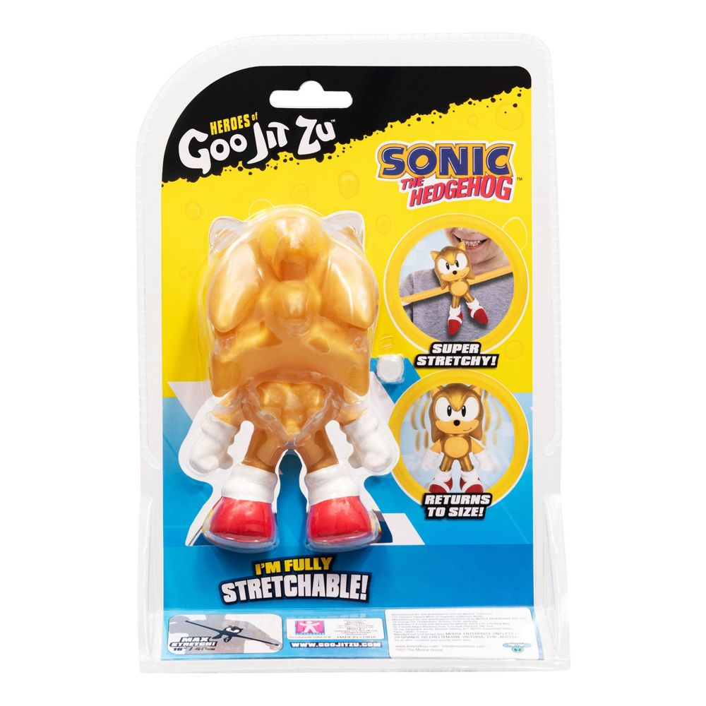 Boneco Sonic The Hedgehog: Herois de Goo Jit Zu