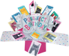 Second Nature Mailable Happy Birthday Purr-Feat Cats Pop Up Greeting Card - POP133