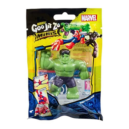 Heroes of Goo Jit Zu, DC Minis Hulk, Squishy, Stretchy, Gooey Mini DC Action Heroes 2.5