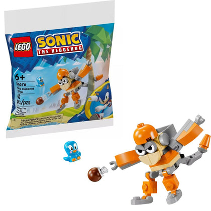 LEGO® Sonic the Hedgehog™ 30676 Kiki's Coconut Attack Building Kit (42 Pieces)