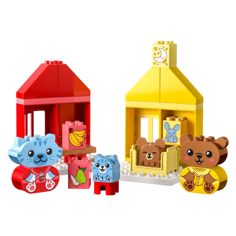 LEGO® DUPLO® Daily Routines: Eating & Bedtime Building Kit 10414, 28 Pieces