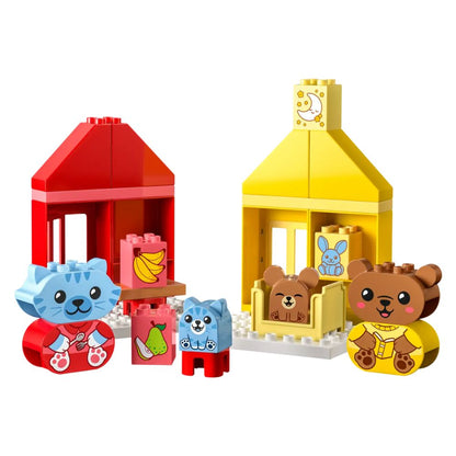 LEGO® DUPLO® Daily Routines: Eating & Bedtime Building Kit 10414, 28 Pieces