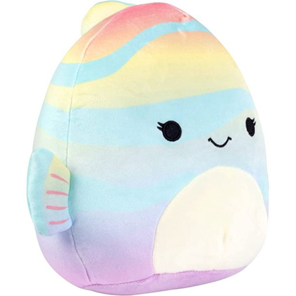 Squishmallows Official Kellytoy 8-Inch Canda the Rainbow Fish Plush Toy S8-#1108