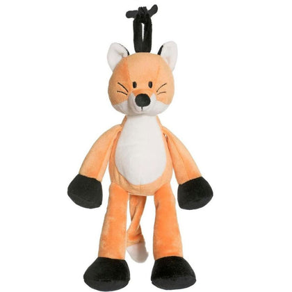 Teddykompaniet Diinglisar Stuffed Animal Large Fox Musical Pull Soft Plush