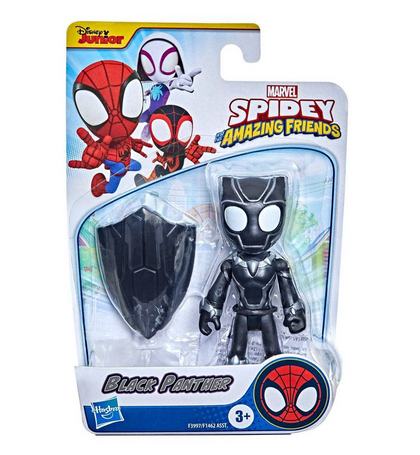 Spidey and His Amazing Friends Marvel Black Panther Hero Figure Toy
