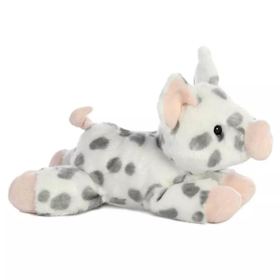 Aurora® Mini Flopsie™ Spotted Piglet 8 Inch Stuffed Animal Plush
