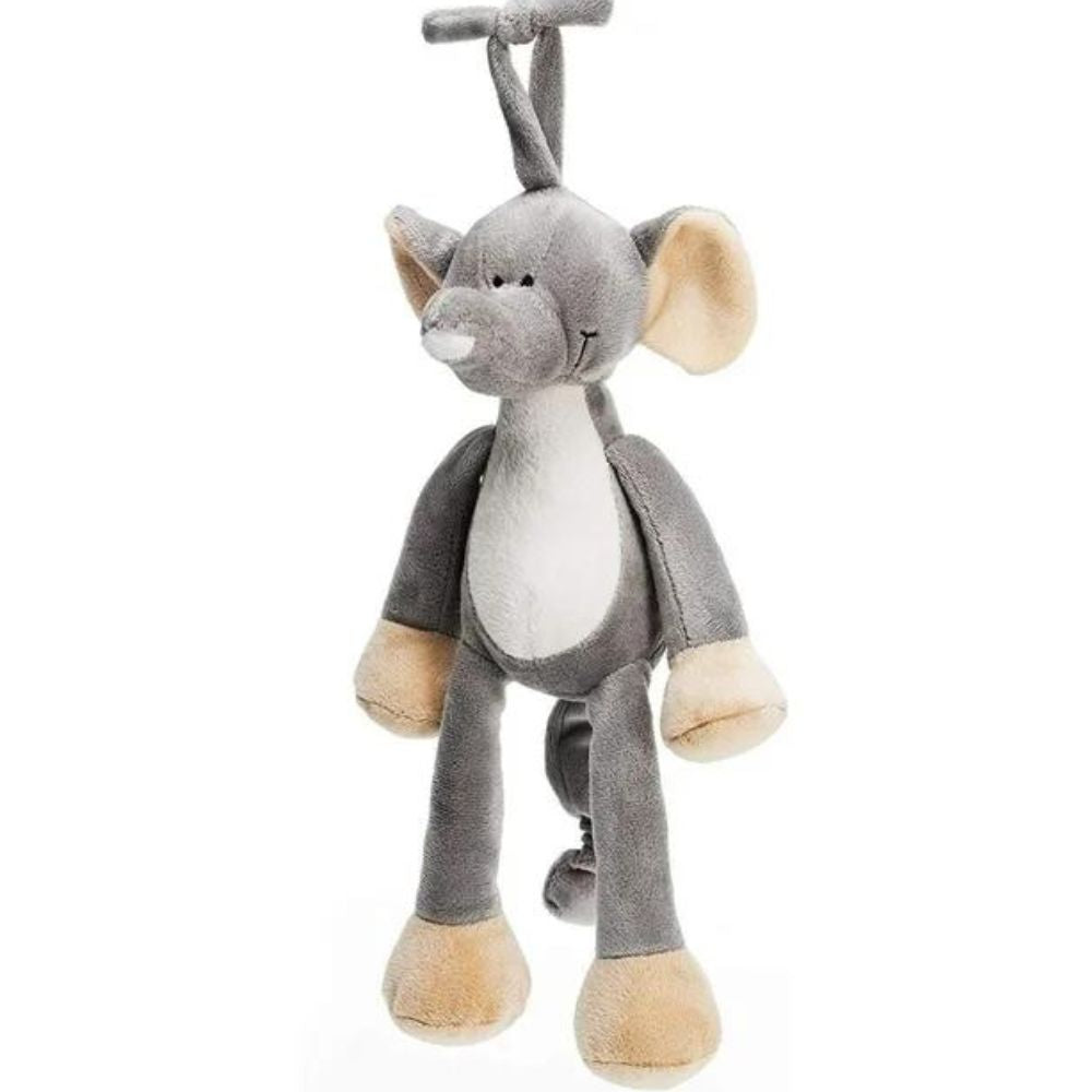 Teddykompaniet Diinglisar Stuffed Animal Large Elephant Elefant Musical Pull Soft Plush