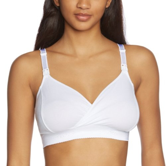 Bravado Designs Original Nursing Bra - Plus Style - White - S+ (32-36 C-D)