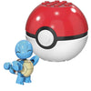 MEGA Pokemon Squirtle Action Figure Building Set with Poke Ball (17 pc)