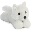 Aurora® Mini Flopsie™ White Wolf 8 Inch Stuffed Animal Plush