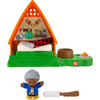 Fisher-Price Little People Cabin Playset With Campfire Light & Sounds, Ages 1+ Years