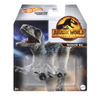 Hot Wheels Jurassic Park Velociraptor 'Beta' Dino Character Car, 1:64 Scale Toy Collectible