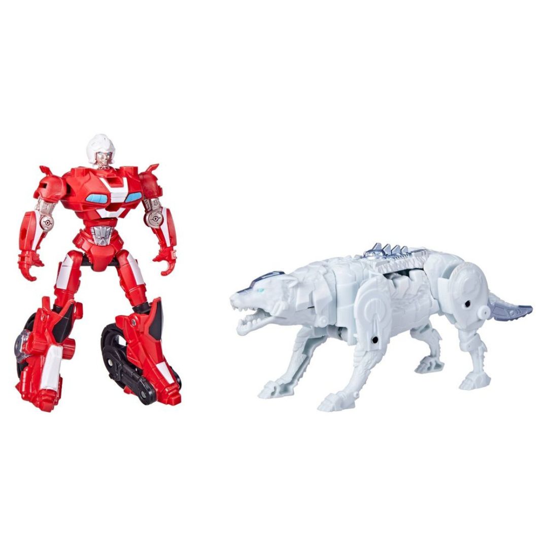 Transformers: Rise of the Beasts Arcee and Silverfang Action Figures