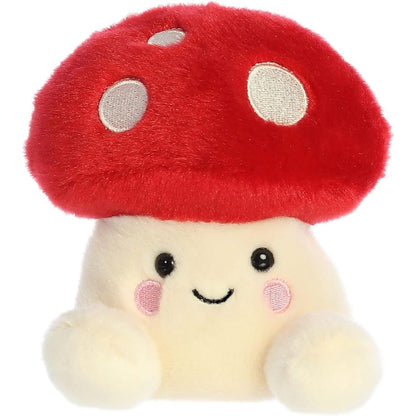 Aurora Palm Pals Amanita Mushroom Plush – 5” Whimsical Stuffed Animal #1-141