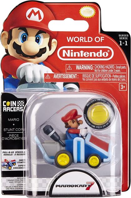 World of Nintendo Super Mario Coin Crasher Wave 1: Mario Playset