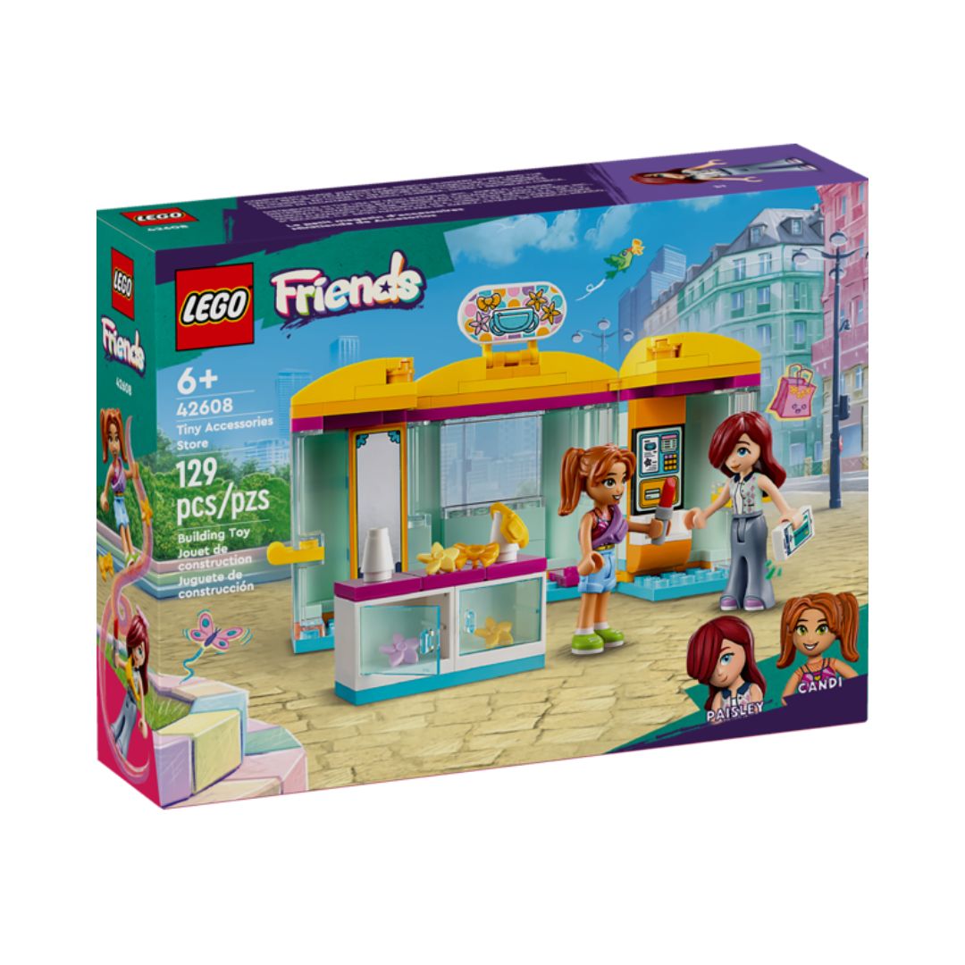LEGO® Friends Tiny Accessories Store Building Kit 42608, 129 Pieces