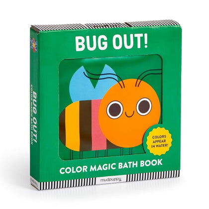 Mudpuppy Bug Out! Waterproof Color Changing Magic Bath Book