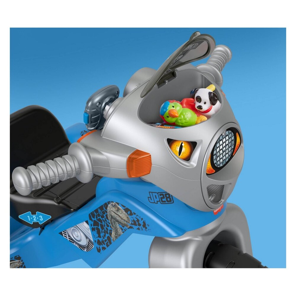 Fisher price harley davidson top lights and sounds trike