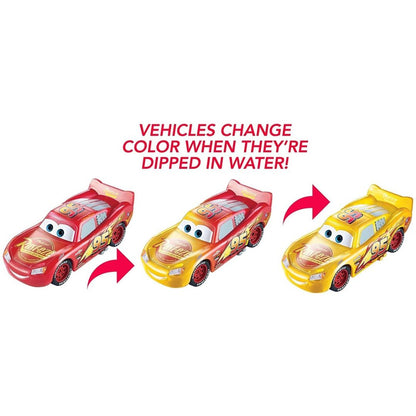 Disney Pixar Cars Color Changers Lightning McQueen, Scale 1:55