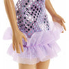 Barbie Glitz Doll, Blonde Purple Polka Dot Dress