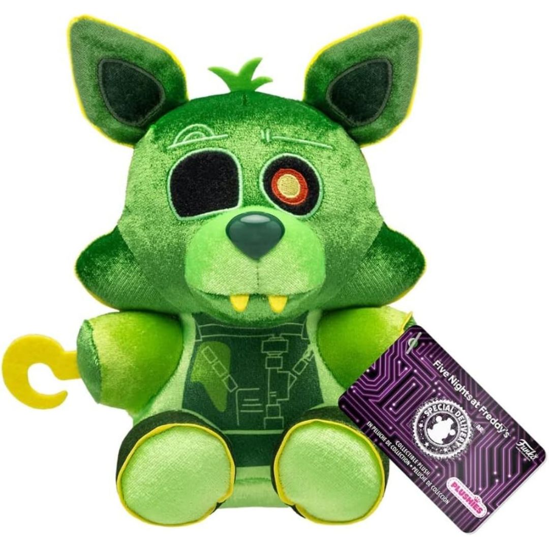 Funko Pop! Plush: Five Nights at Freddy's Radioactive Foxy 8 Inch Stuffed Animal Plush Toy