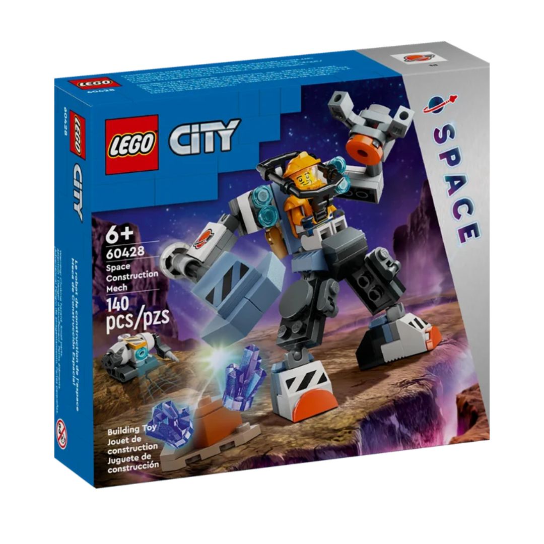 LEGO® City 60428 Space Construction Mech Suit Building Set (140 Pieces)