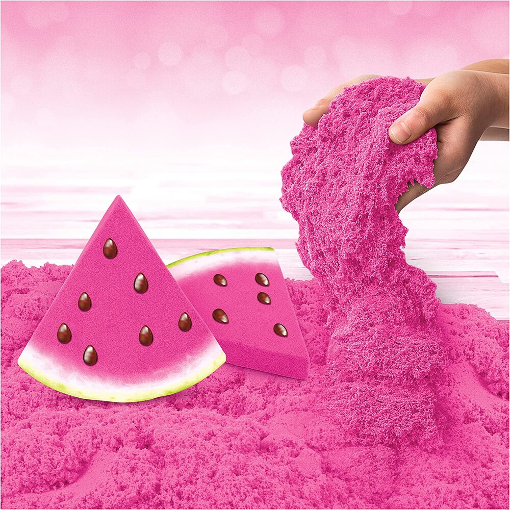 Kinetic Sand Scents, 8oz Watermelon Burst Pink Scented, for Kids Aged 3 and Up