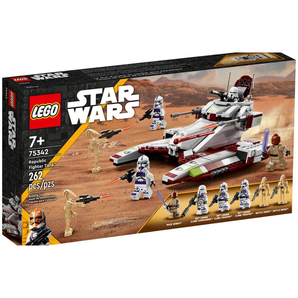 LEGO® Star Wars Republic Fighter Tank 75342 Building Kit, (262 Pieces)
