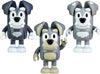 Bluey Friends 2 Pack School Friends The Terriers, 2.5 inch Figures with Accessories