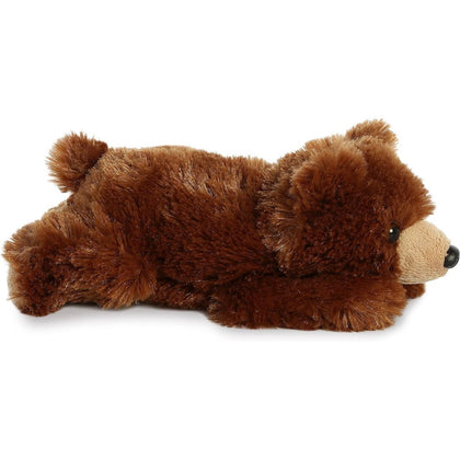 Aurora® Mini Flopsie™ Grizzly Bear 8 Inch Stuffed Animal Plush