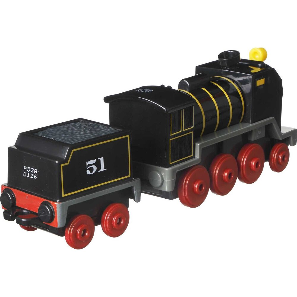 Thomas & Friends Fisher-Price die-cast Push-Along Hiro Toy Train Engine for Preschool Kids Ages 3+
