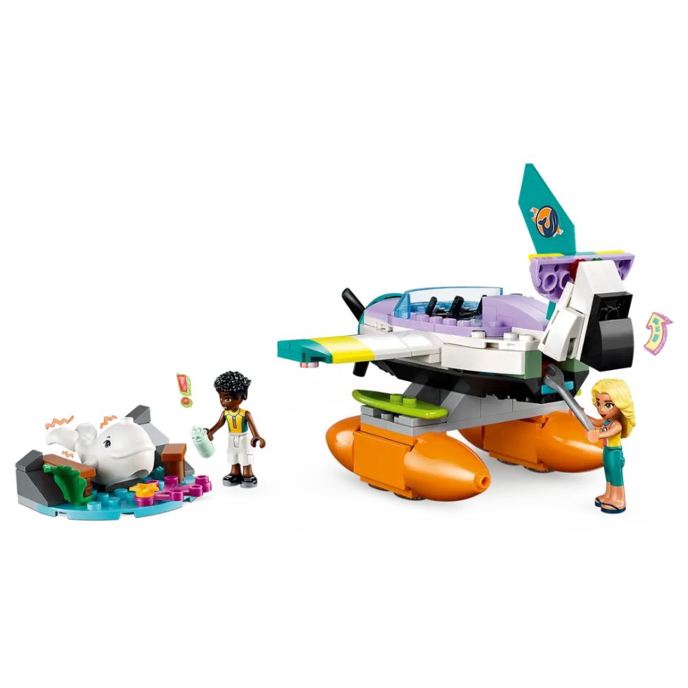 LEGO® Friends Sea Rescue Plane Building Toy Set 41752, 203 Pieces