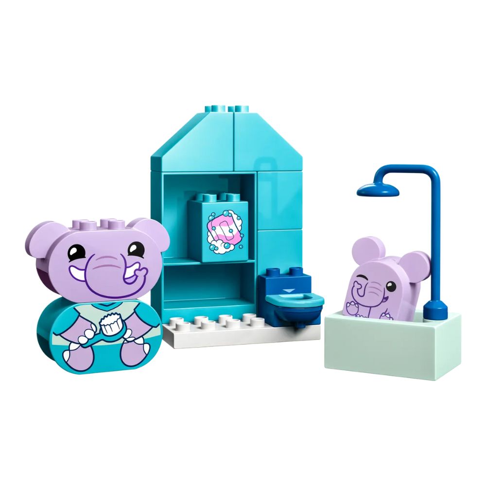 LEGO® DUPLO® Daily Routines: Bath Time Building Kit 10413, 15 Pieces