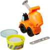 Play-Doh Wheels Mini Cement Truck with 1 Can of Non-Toxic Dirt Buildin' Compound
