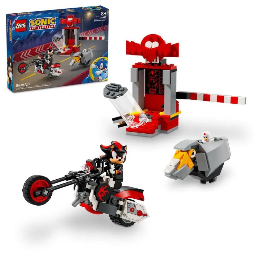 LEGO® Sonic the Hedgehog™ Shadow the Hedgehog Escape Building Kit 76995, 196 Pieces