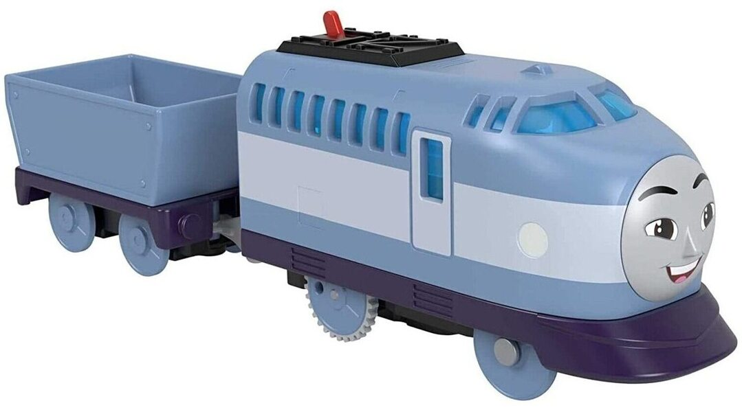 Thomas & Friends Fisher-Price Kenji Motorized Engine, Battery-Powered Toy Train
