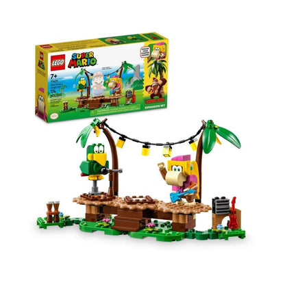 LEGO® Super Mario™ Dixie Kong’s Jungle Jam Expansion Set 71421 – 174-Piece Video Game Building Kit