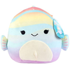 Squishmallows Official Kellytoy 8-Inch Canda the Rainbow Fish Plush Toy S8-#1108