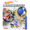 Hot Wheels Mario Kart Blue Yoshi Standard Kart Die-Cast Vehicle 1:64 Scale