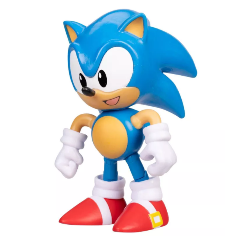 Sonic The Hedgehog 4-Inch Action Figure Classic Sonic with Yellow Spring